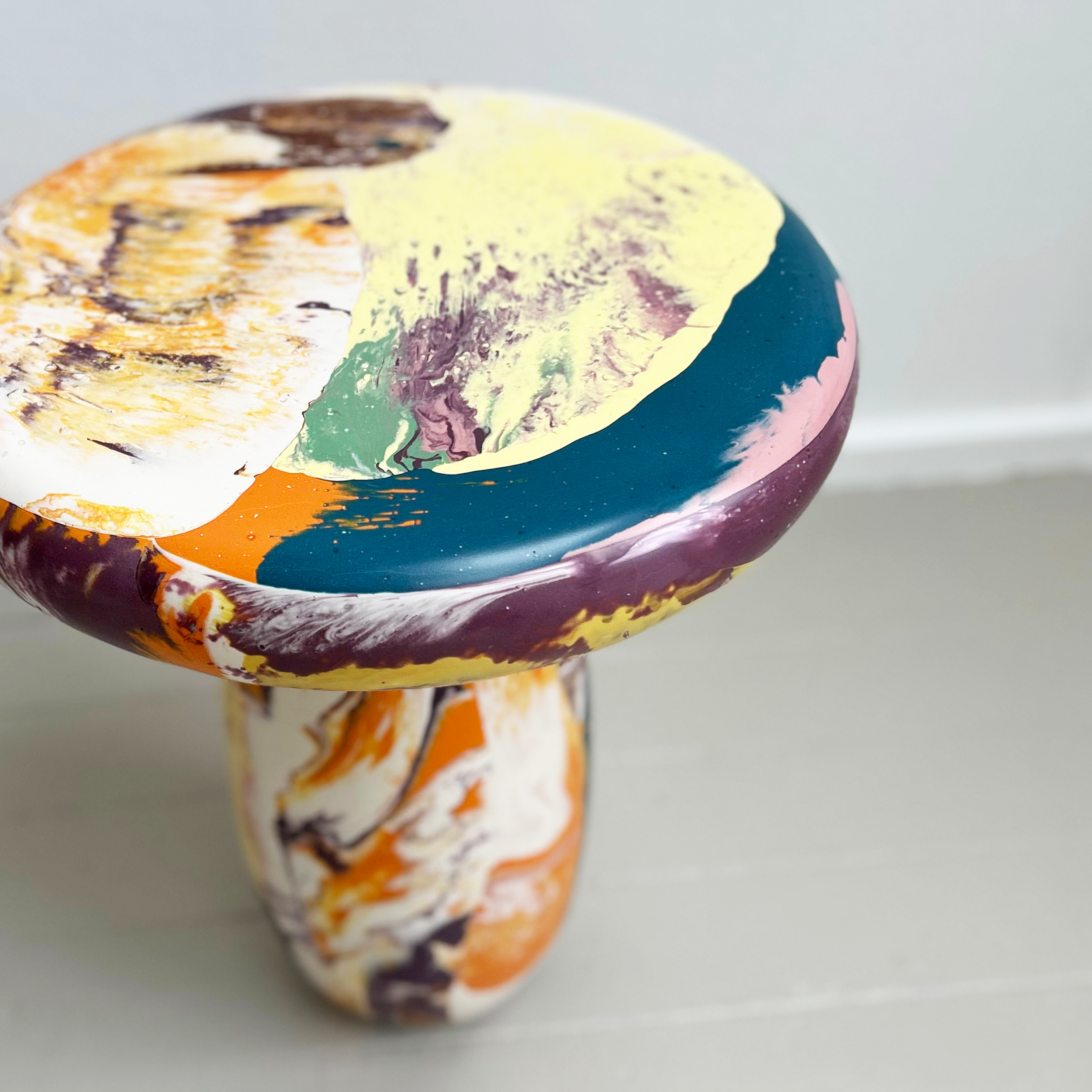 Owlet Table - Multi Orange